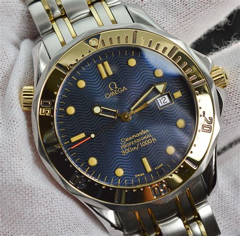 omega seamaster golf watch|Omega Seamaster gold bezel.